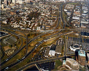 91/95/34 interchange, before