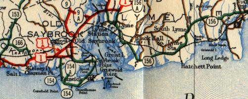 1938 map excerpt, main map