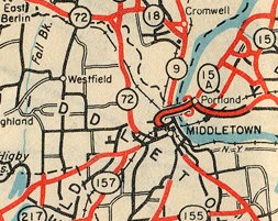 1943 map excerpt, main map