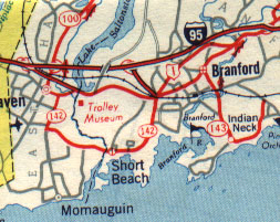 1959 map excerpt, main map