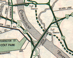 1959 map excerpt, city inset