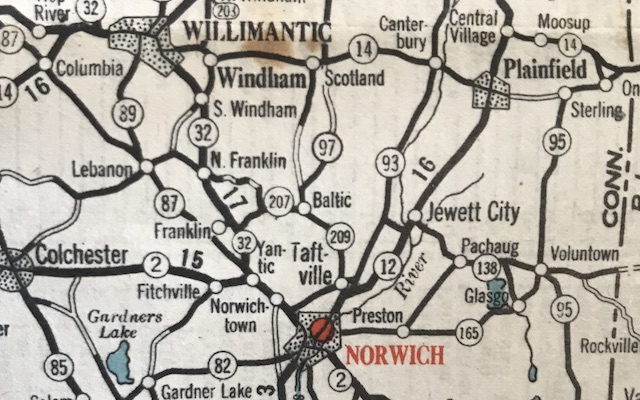 CT 209 appears in 1935 AAA map