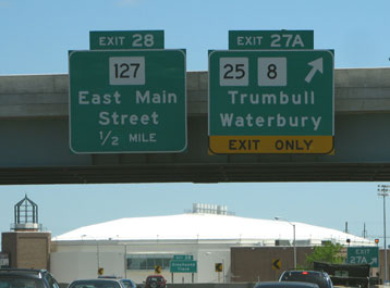 Photo for Route 25/8 exit on I-95 NB
