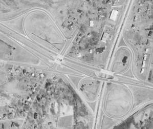 CT 72 / Berlin Turnpike interchange, 1962