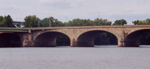 Bulkeley Bridge, view from the southeast