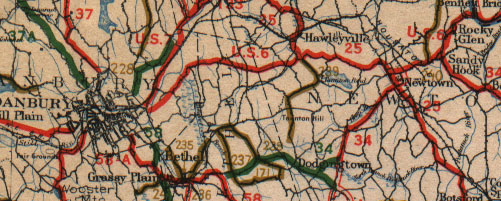 1934 map excerpt, main map